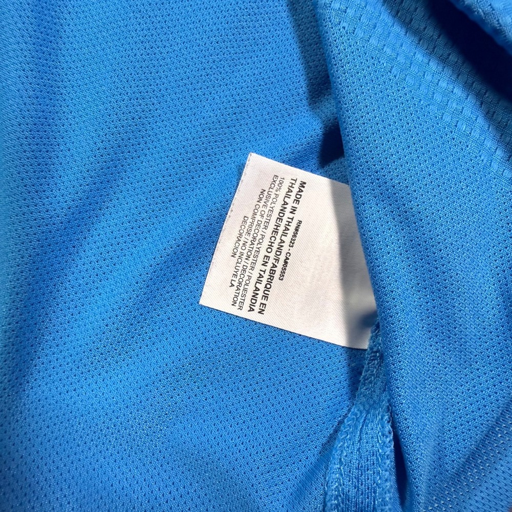 Nike Golf Tour Performance Dri-FIT Blue Vented Polo Shirt Mens XL‎ Short Sleeve - Picture 6 of 6